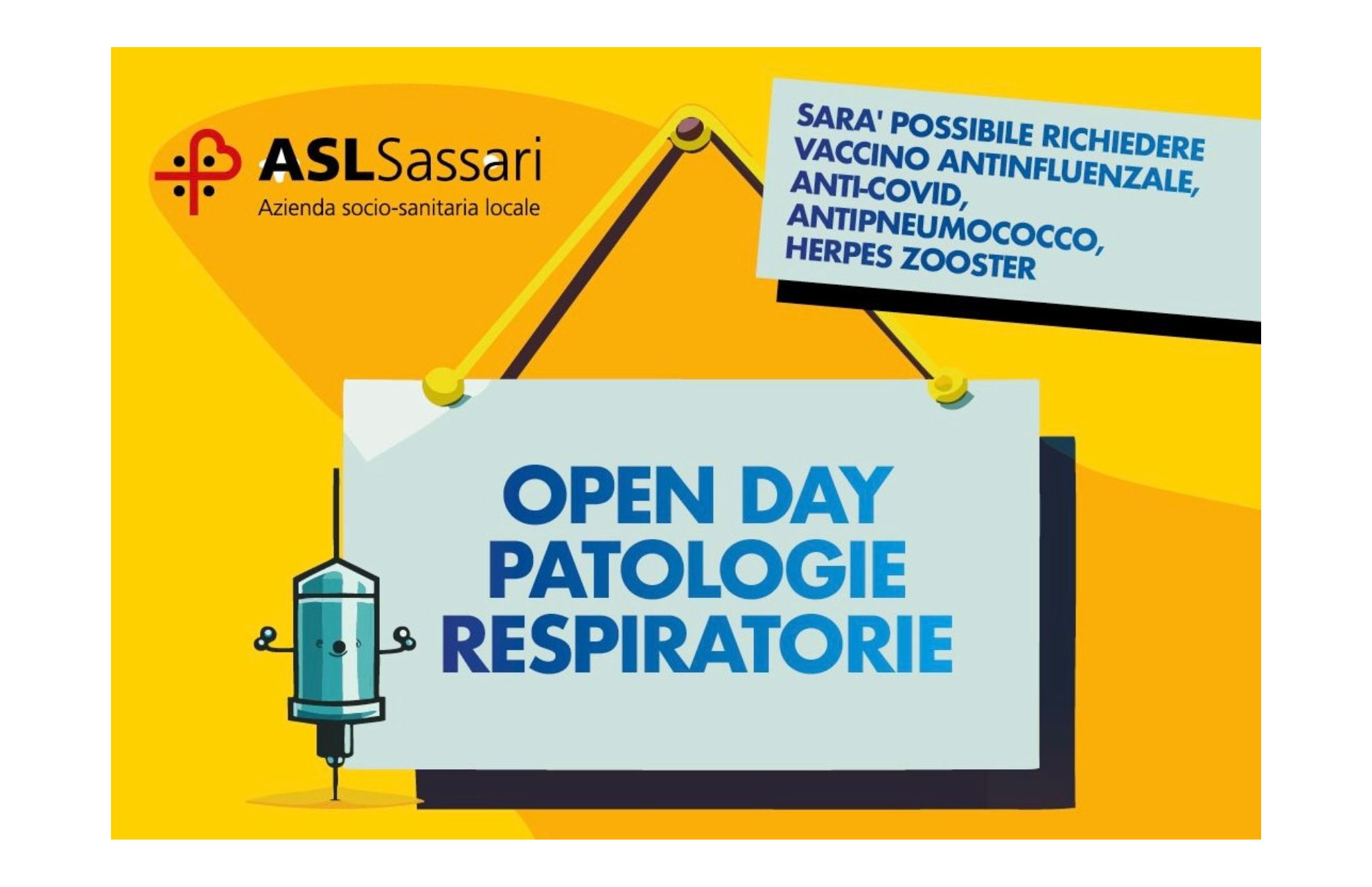 Asl n. 1: tre open day per proteggersi dalle patologie respiratorie