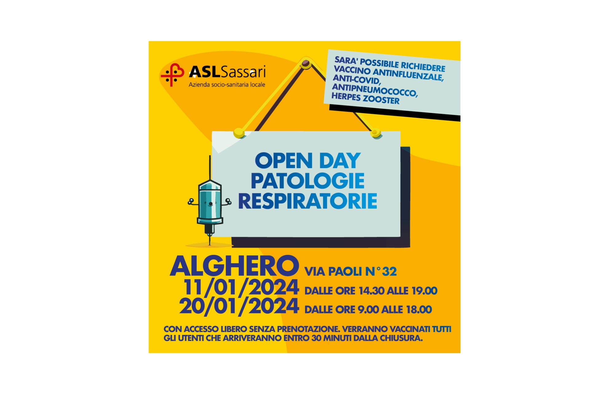 alghero open day