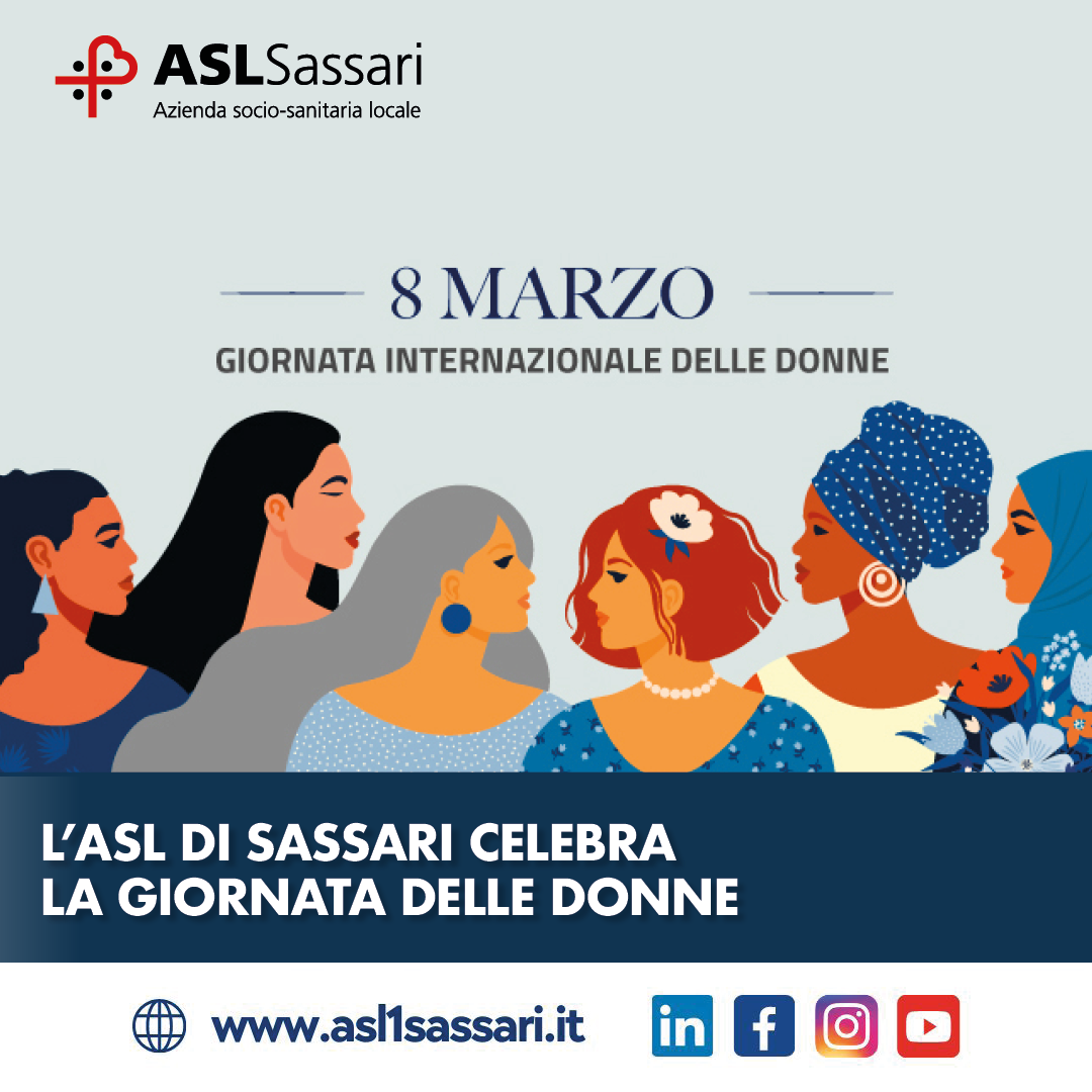 La Asl di Sassari celebra la giornata internazionale delle Donne
