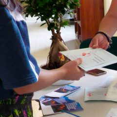 Un momento della giornata di sensibilizzazione sulla sindrome Feto alcolica