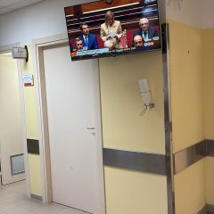 Donazione PossibilMente: la Tv nella sala d'attesa del Pronto Soccorso
