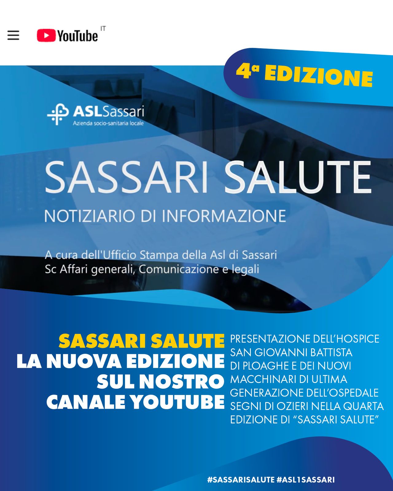 On line la nuova edizione di Sassari Salute