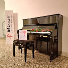 Posto occupato: la hall della Direzione aziendale di Piazza Fiume a Sassari