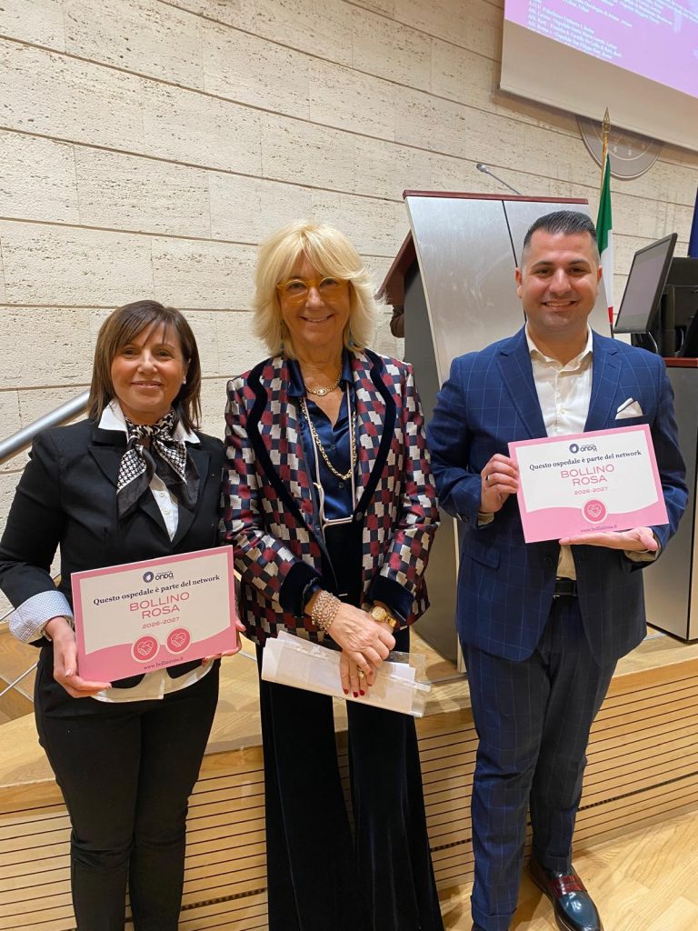 Fondazione Onda: La Asl di Sassari premiata con tre bollini Rosa
