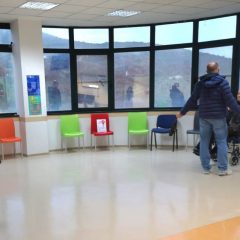 Posto occupato: la hall della sede del Distretto di Ozieri