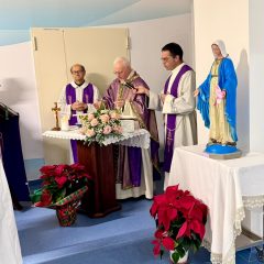 Alghero: la messa celebrata dal Vescovo Monsignor Mauro Maria Morfino