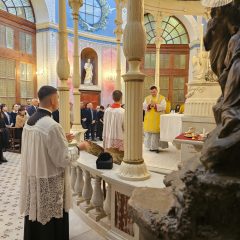 La messa di Natale nella sede della Asl di Sassari