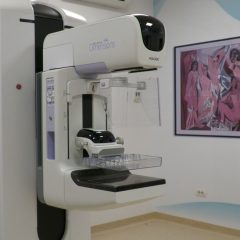 Un dettaglio del Mammografo