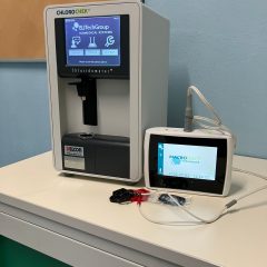 La nuova apparecchiatura per il test del sudore