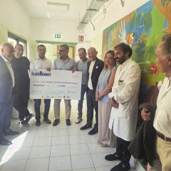 AlgueRunWay: (da sinistra) Pippobello, Cacciotto, Messina, Spano, Negri, Mele